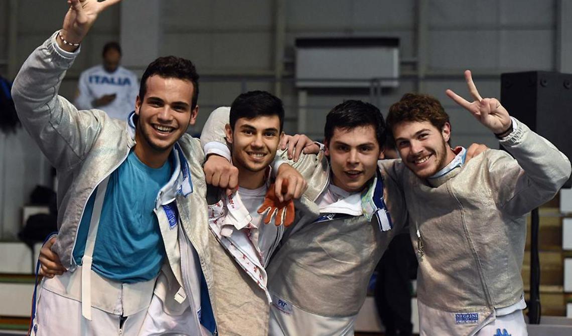 I Francesco della sciabola foggiana, due ragazzi "d'oro": sono campioni europei a squadre under23