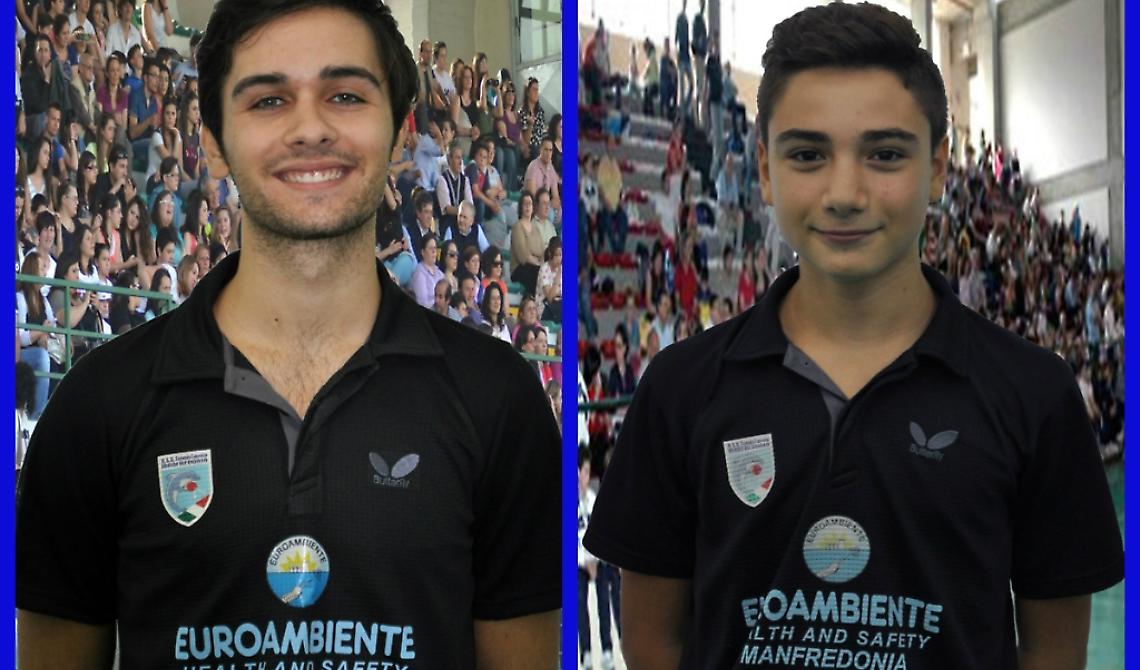 I sipontini Alessandro e Marco Tasso nell'organizzazione dei Campionati Europei giovanili 
