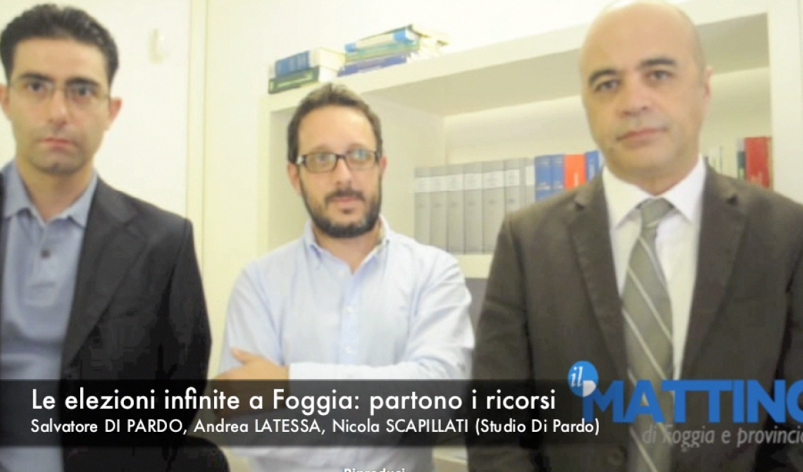Gli avvocati dello studio Di Pardo
