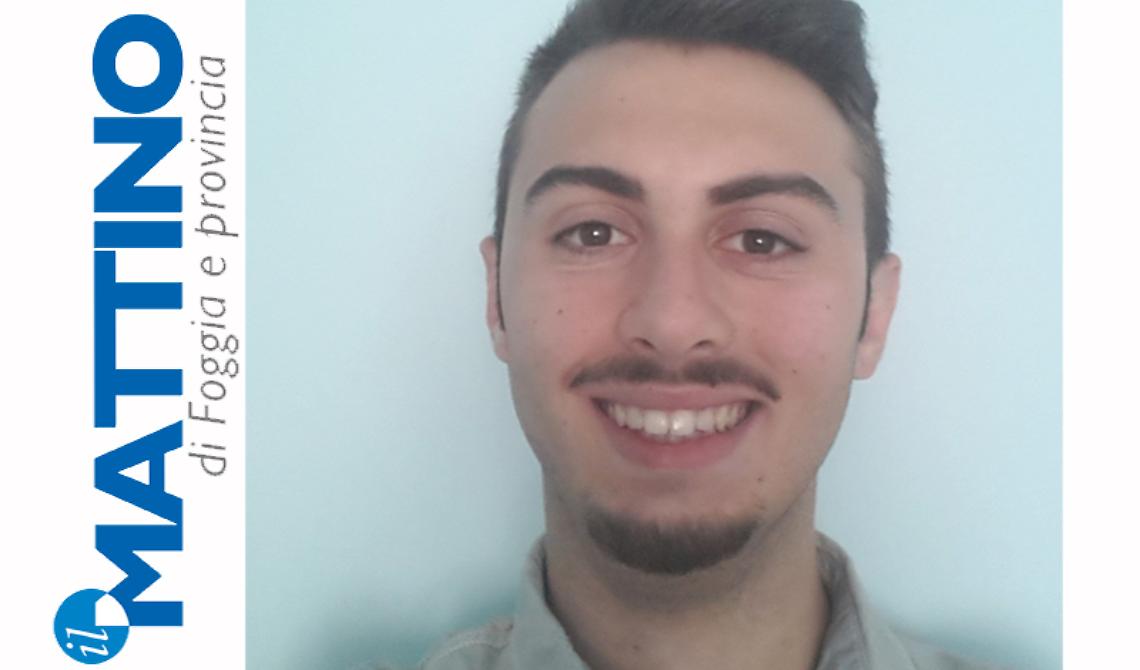 Pietro Fatibene vuole bene a Foggia e gli piacerebbe lavorare in banca