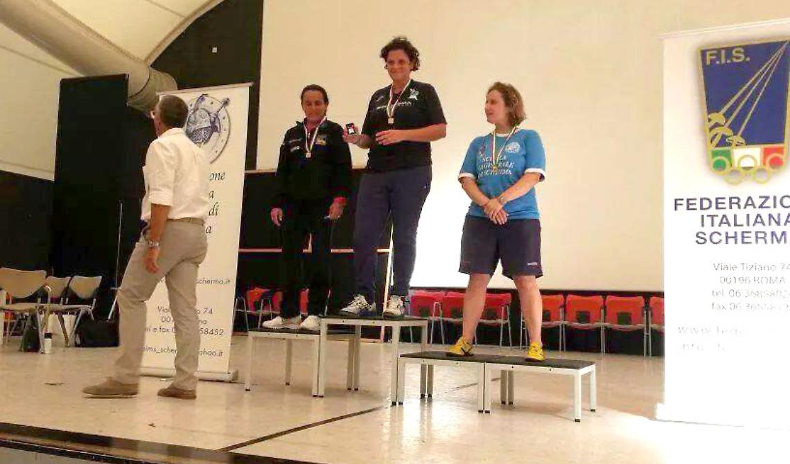 La scherma foggiana vince anche tra i Maestri: Ramona Cataleta è campionessa italiana, Fabrizio Verrone medaglia d'argento