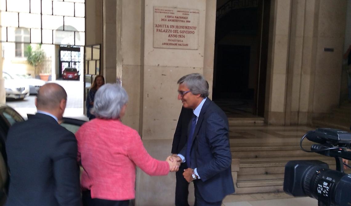 Foggia: è giunta la Commissione Parlamentare Antimafia