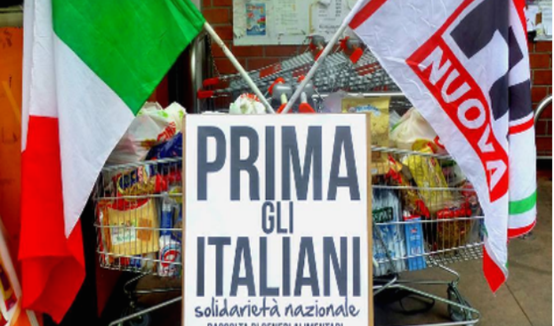 Vieste, sabato la colletta alimentare di "Forza Nuova"