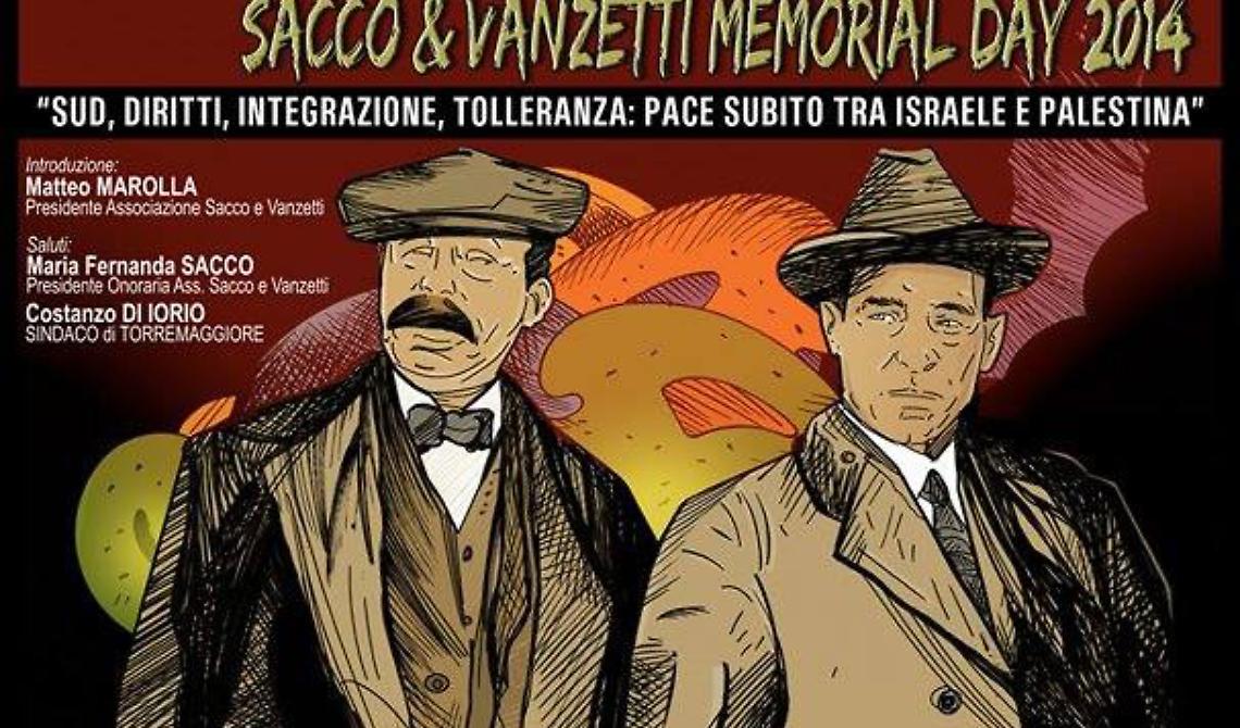 A Torremaggiore un soffio di pace tra Istraele e Palestina in memoria di Sacco e Vanzetti