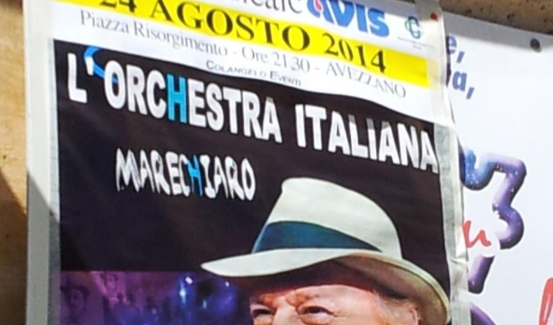 Ad Avezzano s'inventano il concerto con Arbore, ma è una bufala