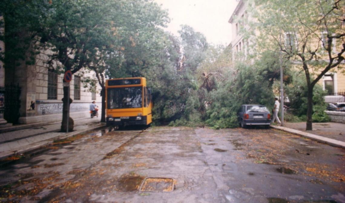 Oggi, 25 agosto del 1994, un tifone travolge Foggia e provincia: un morto e sessantacinque feriti. Sembrava l'Apocalisse