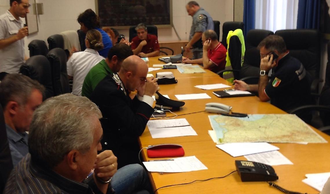 Maltempo:  in Prefettura riunita l'unità di crisi