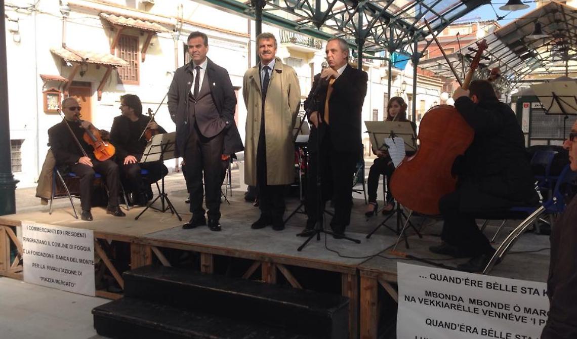 Riecco Piazza Mercato, dove la Foggia antica palpitava di vita