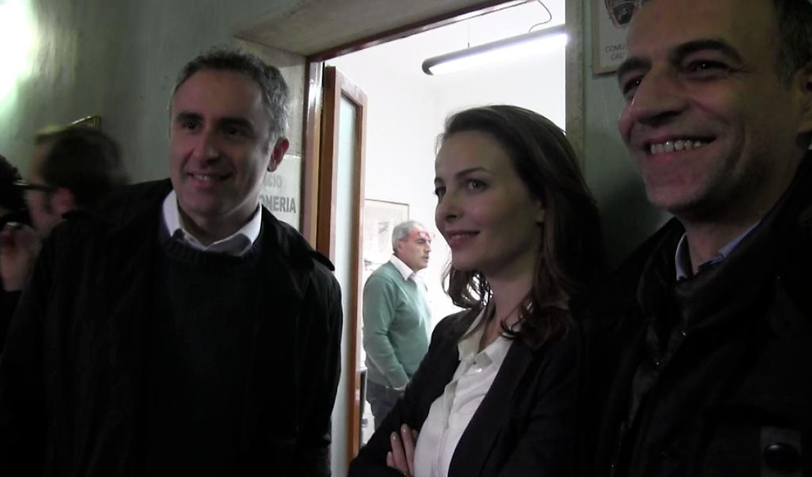 Leo Di Gioia "protagonista" con Violante Placido della fiction "Questo è il mio paese" girata a Vico del Gargano