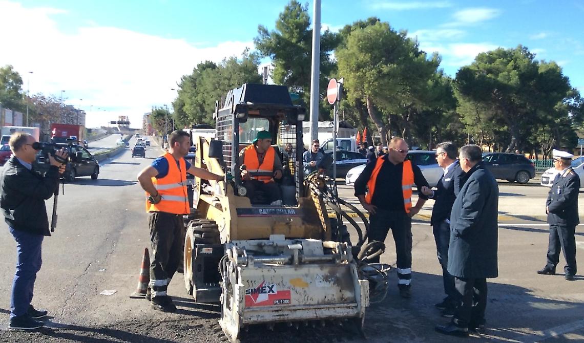 Foggia, domani l'asfalto di corso Garibaldi e dal 29 gli interventi su viale Fortore