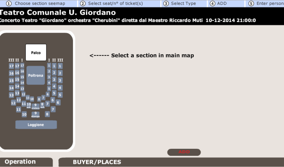 Al Giordano Muti va via come il pane, Bookingshow inadeguato a gestire l'evento