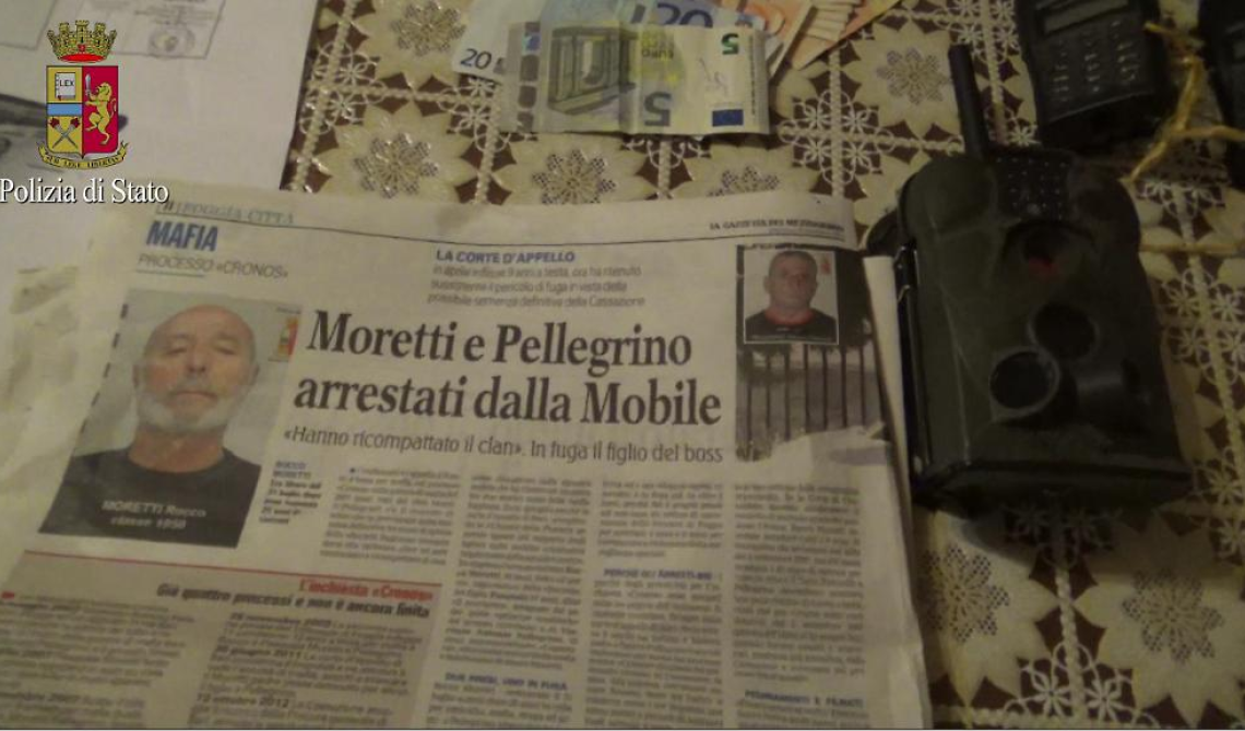 Criminalità: «Brigadiere sono io, non mi sparate»,  catturato il boss Pasquale Moretti 