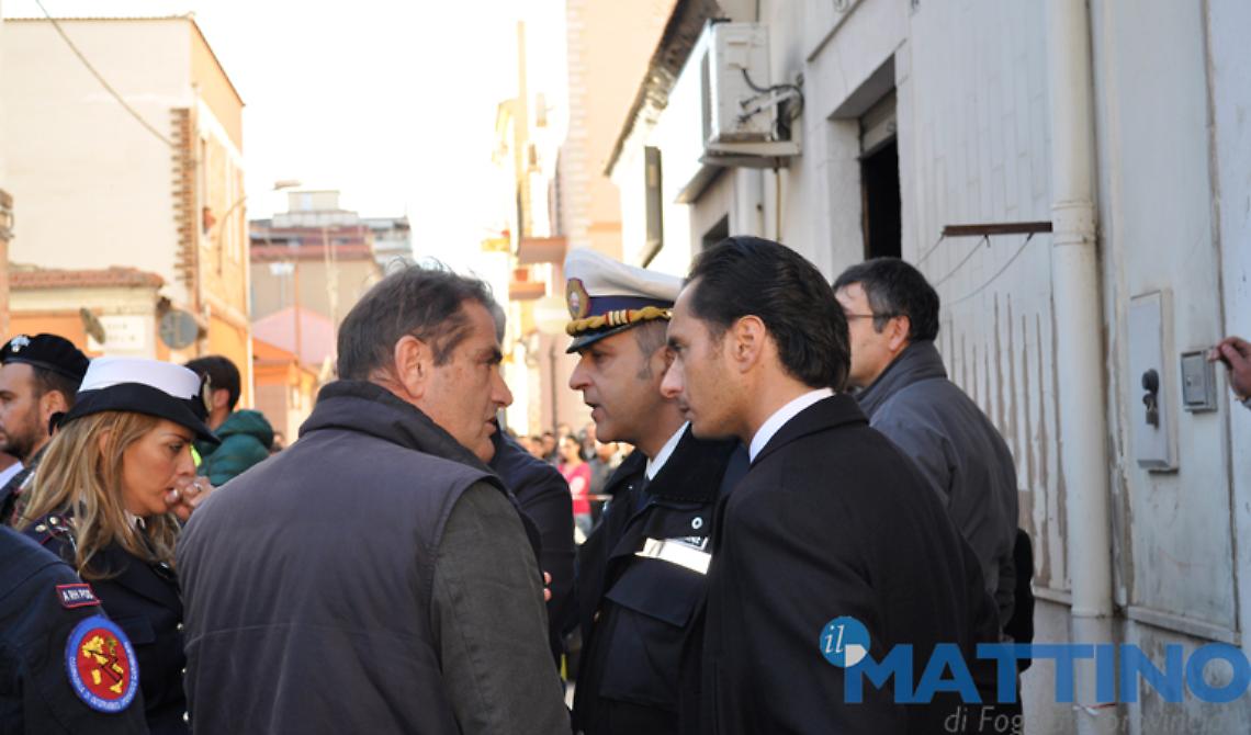 Foggia, Il crollo di via Ingino-Ferrante Aporti fa saltare il Consiglio Comunale sull'emergenza sicurezza in città
