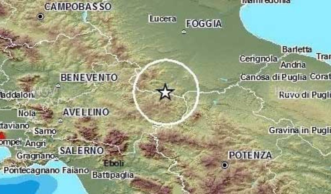Tremano i Monti dauni: la scossa avvertita forte a Rocchetta, Candela, S. Agata