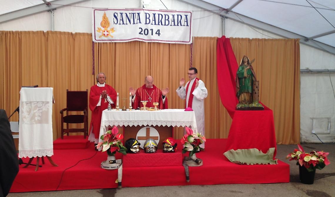 Santa Barbara: i Vigili del Fuoco festeggiano la propria Santa Patrona