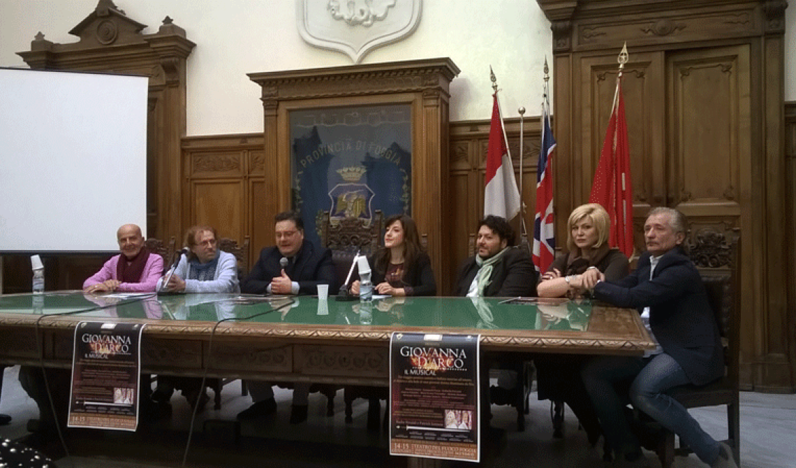 Giovanna D'Arco solleva voci e polemiche anche a Foggia