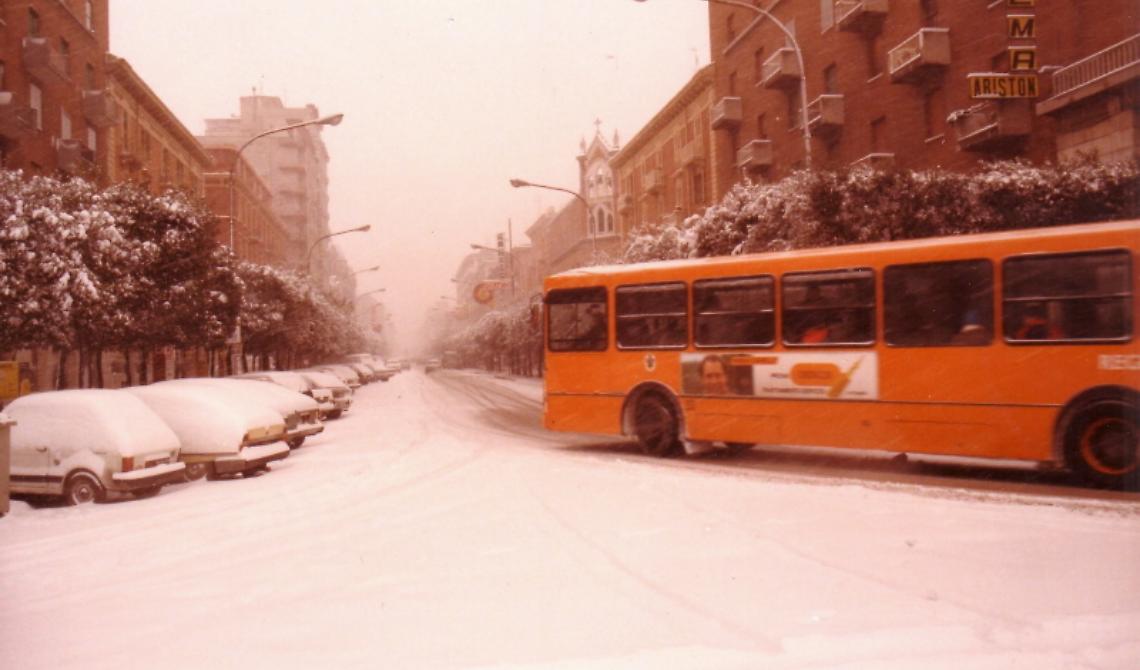 Oggi, 4 gennaio 1985, la stazione Amendola rileva a Foggia la più bassa temperatura mai registrata: -10,4 C°