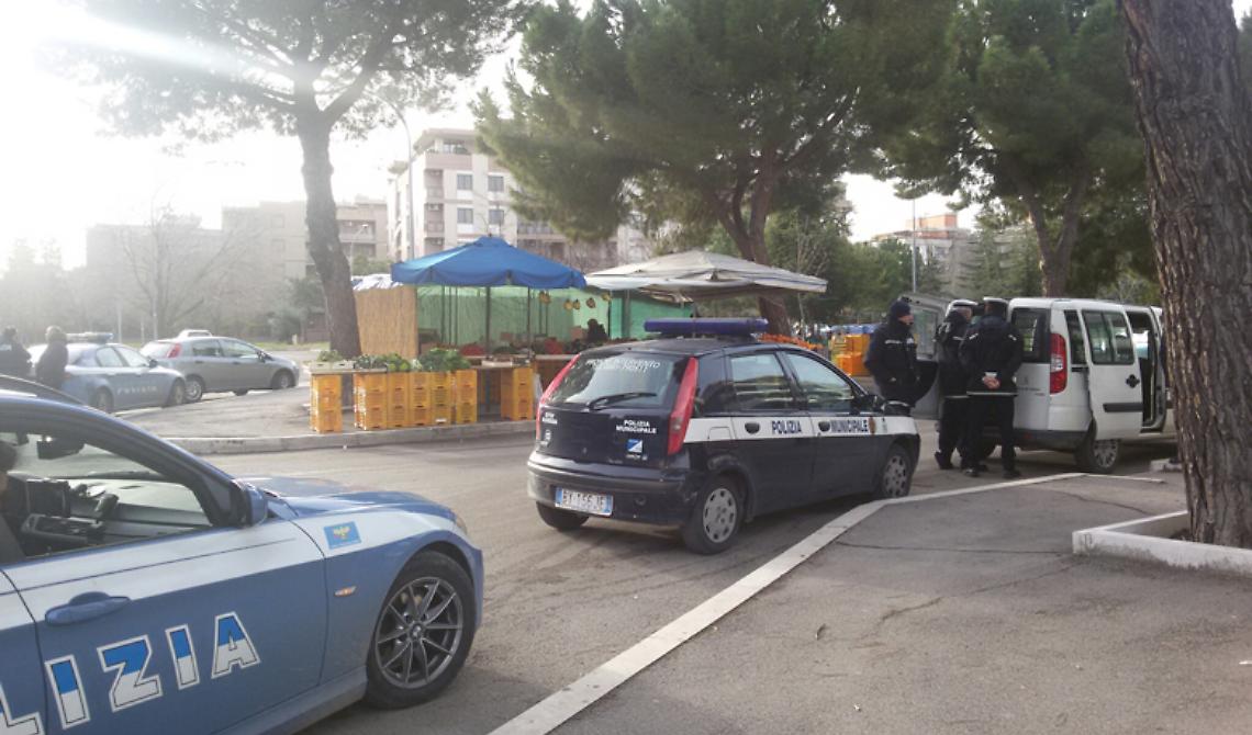 Abusivismo commerciale, scattano i controlli a tappeto a Foggia