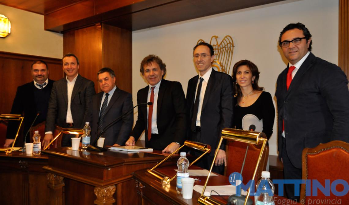 Biancofiore mette il marchio antiracket ai cantieri foggiani