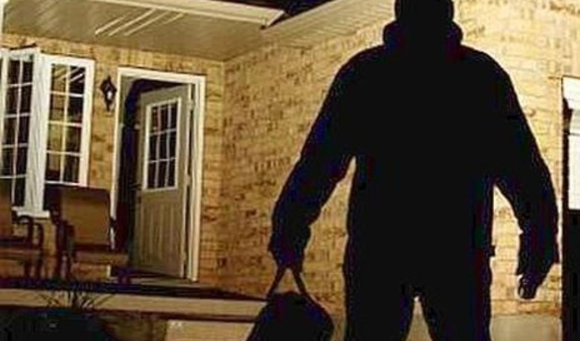 Sente rumori  insoliti nel soggiorno: accende la luce e si trova un ladro in casa