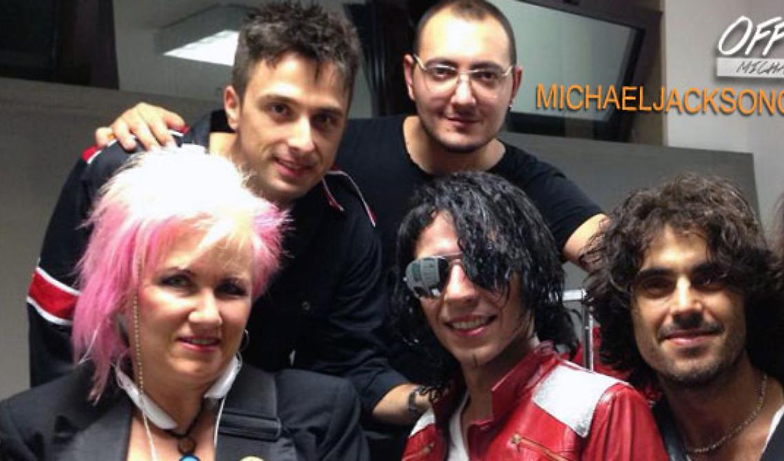 Gli "Off The Wall", Tribute Band di Michael Jackson, & Jennifer Batten uniti per Sara