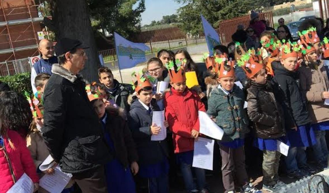 Grande partecipazione alla "Festa della Primavera e dell'albero" a Torremaggiore