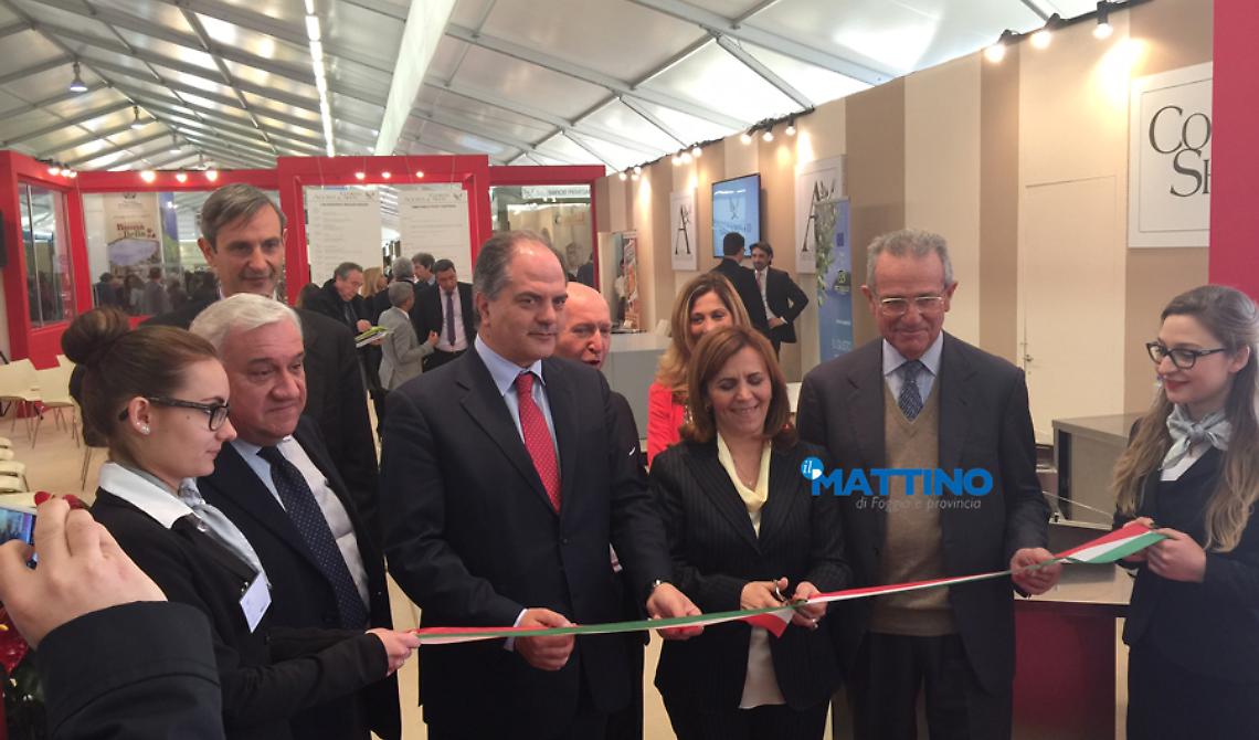 Colomba Mongiello tiene a battesimo il salone internazionale dell'agroalimentare al Vinitaly di Verona