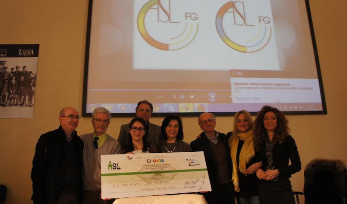 La Asl ha un "marchio" nuovo: ad idearlo una studentessa dell’ITIS “De Rogatis - Fioritto” di San Nicandro Garganico
