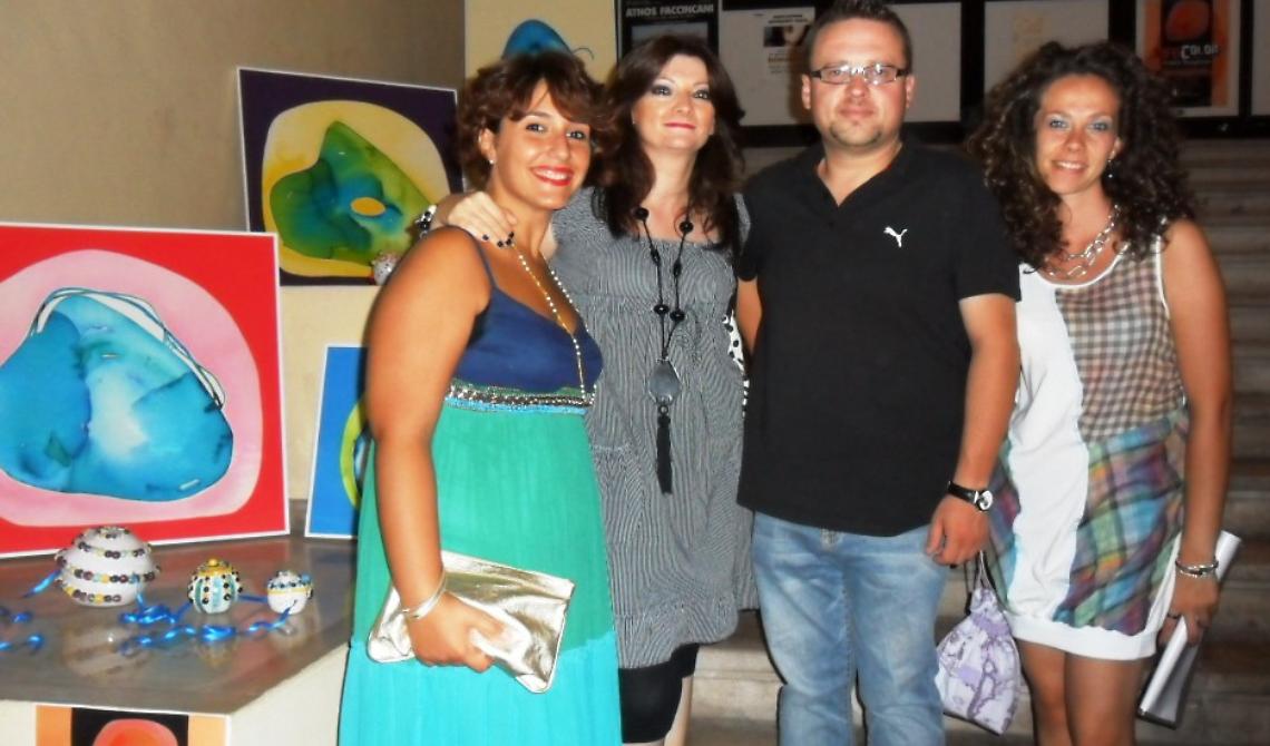 Le "Fluidità Primordiali" di Grazia Tavaglione  in mostra ne "La Casa di Michele"