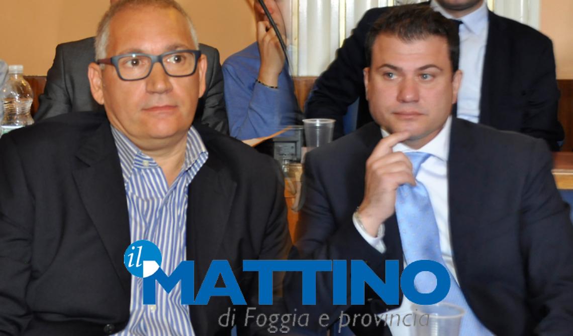 Foggia, la prima in Consiglio di Annecchino e Russo