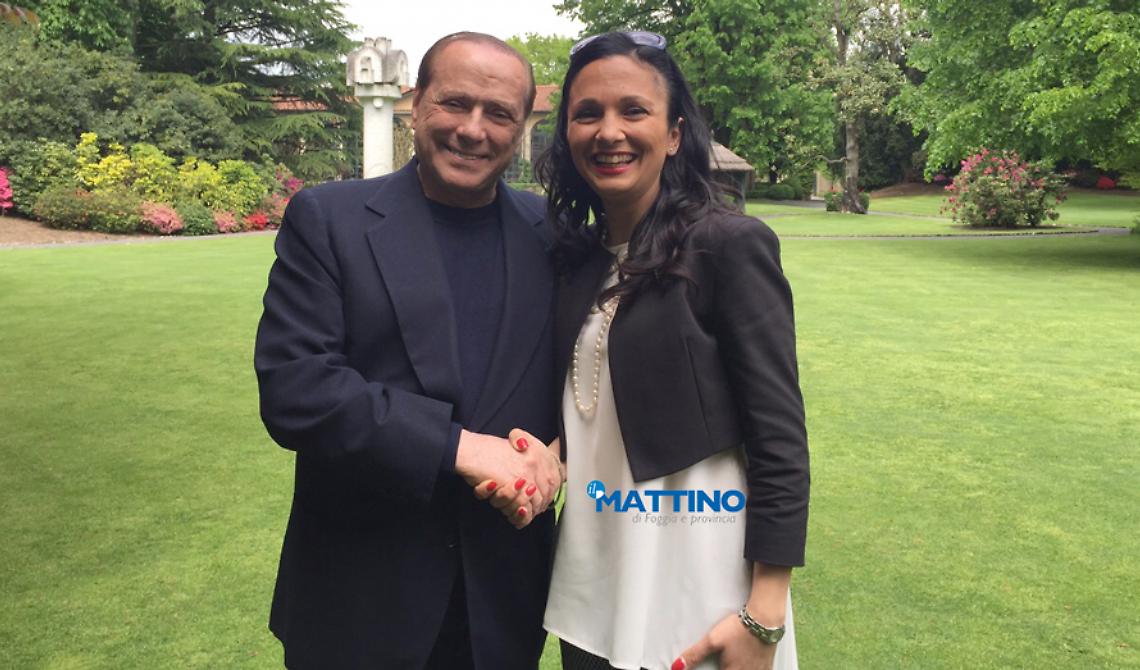 Silvio sceglie Michaela per capeggiare la lista dei candidati foggiani di Forza Italia alla Regione