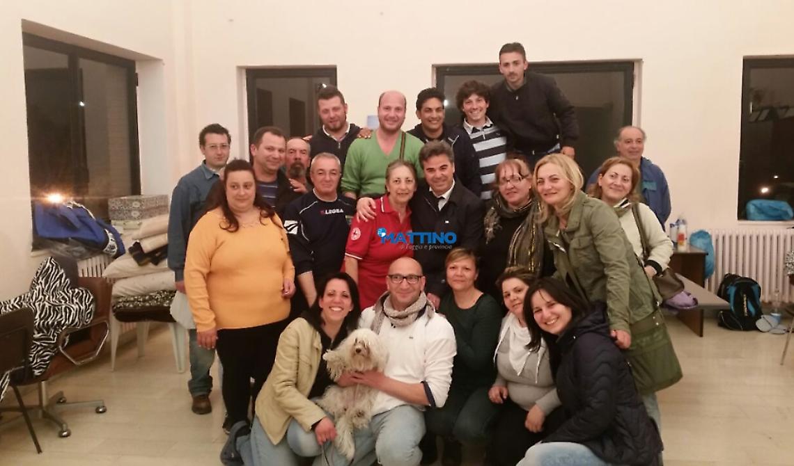 E Landella festeggia con gli sfrattati il suo compleanno