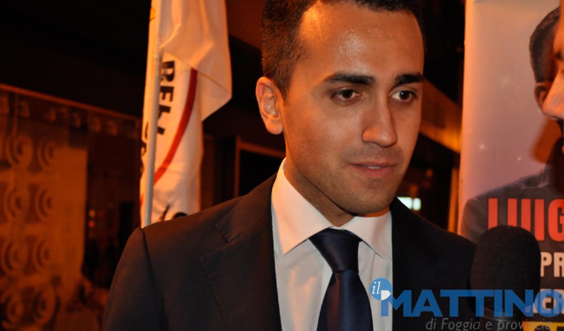 Luigi Di Maio a Manfredonia per sostenere la lotta cinquestelle contro l'Energas