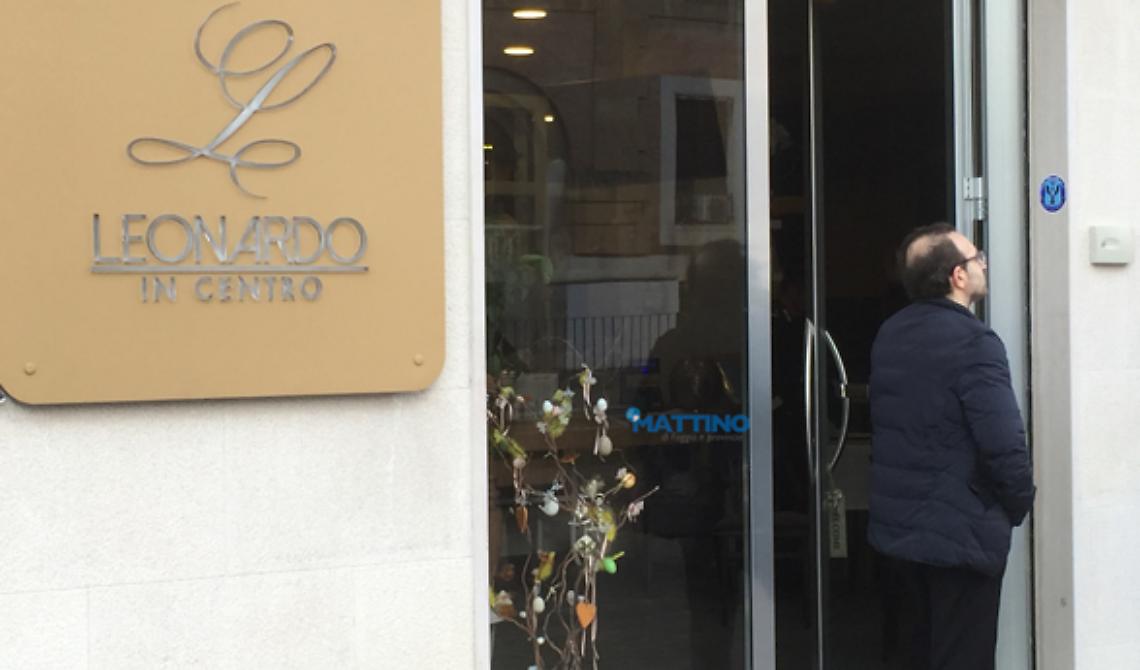 Landella: «Oggi pranzo da Leonardo per dirgli che non saranno le bombe a fermare lui e la Foggia onesta»