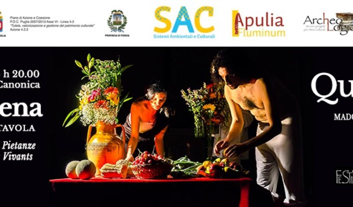 Sant’Agata di Puglia ospita “In (S)cena: Teatro in Tavola”