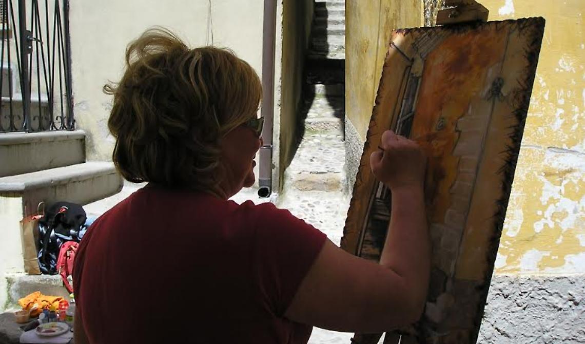 Vi va di andare a colorare tra i vicoli di Sant'Agata di Puglia?