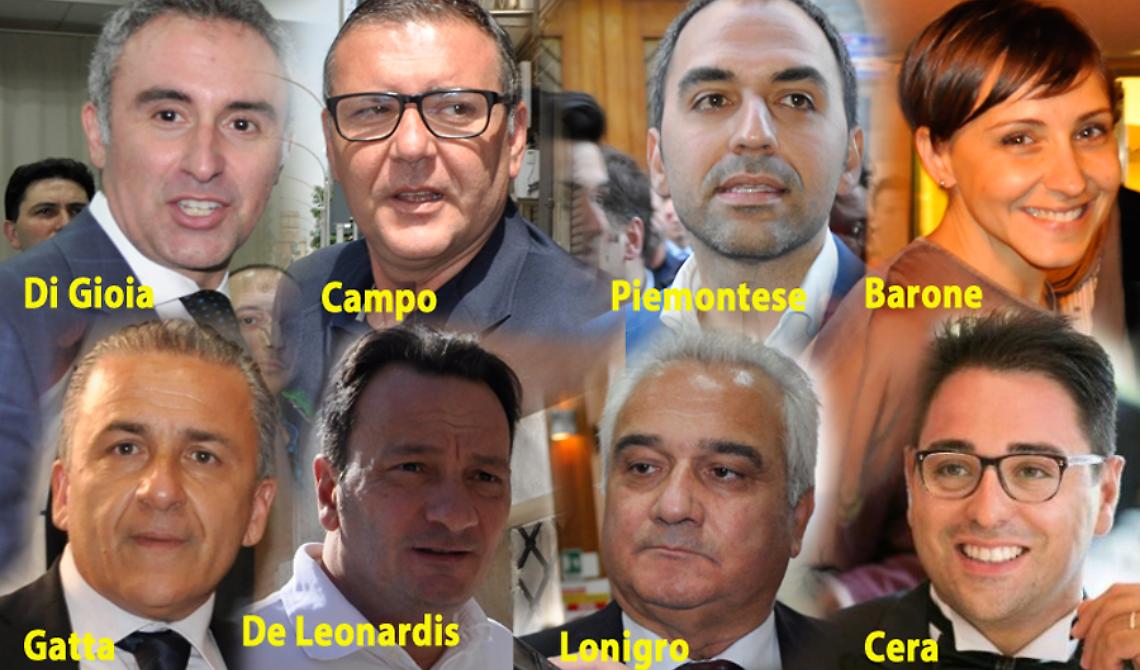 Sarà questa, molto probabilmente, la squadra dei consiglieri regionali che ci rappresenterà a Bari
