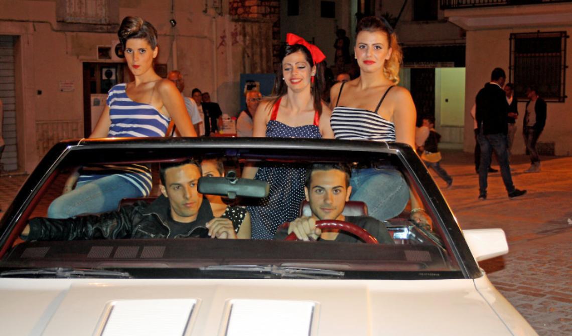 Samantha Russo porta ad Ischitella "Gargano Fashion Week" 