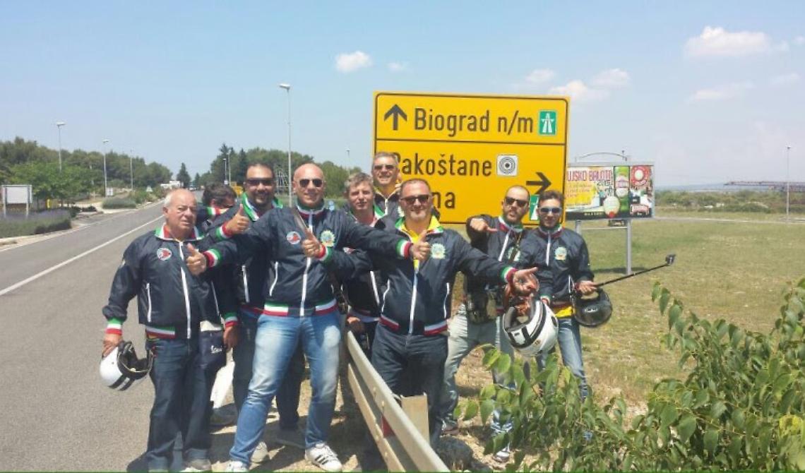 Il Vespa Club Cerignola al World Days 2015 in Croazia