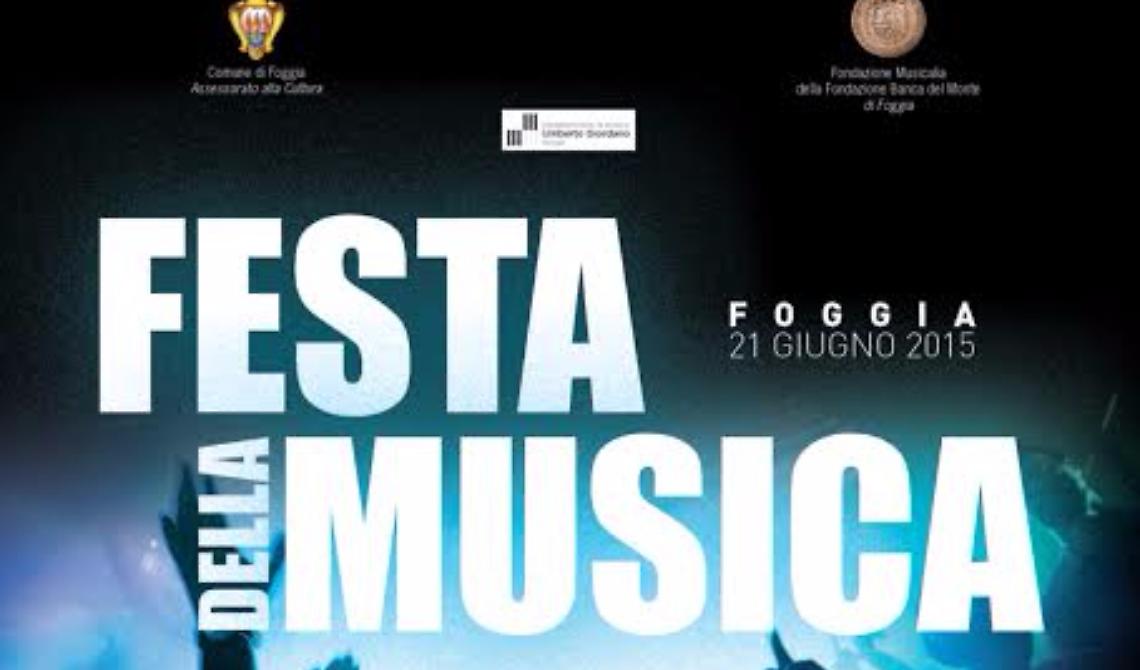 “Festa della Musica” 2015. Nelle piazze di Foggia, i talenti del territorio
