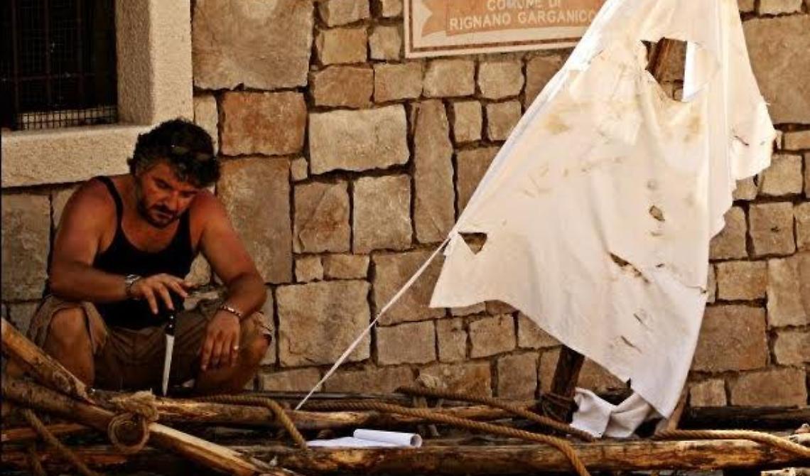 Roberto Galano porta Ulisse a Rignano Garganico