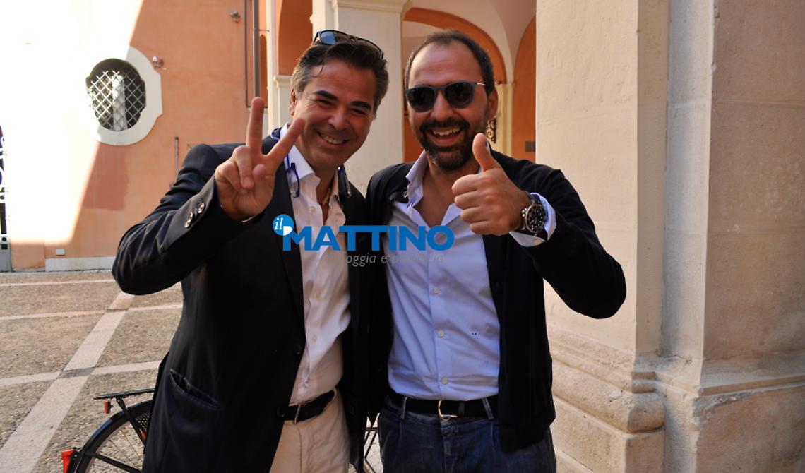 Franco Landella si coccola Raffaele Piemontese