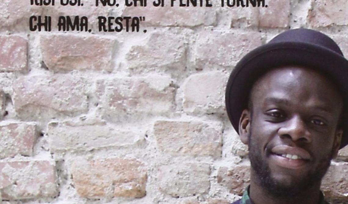 A S. Severo, Antonio Dikele Distefano con "Fuori piove, dentro pure, passo a prenderti?"
