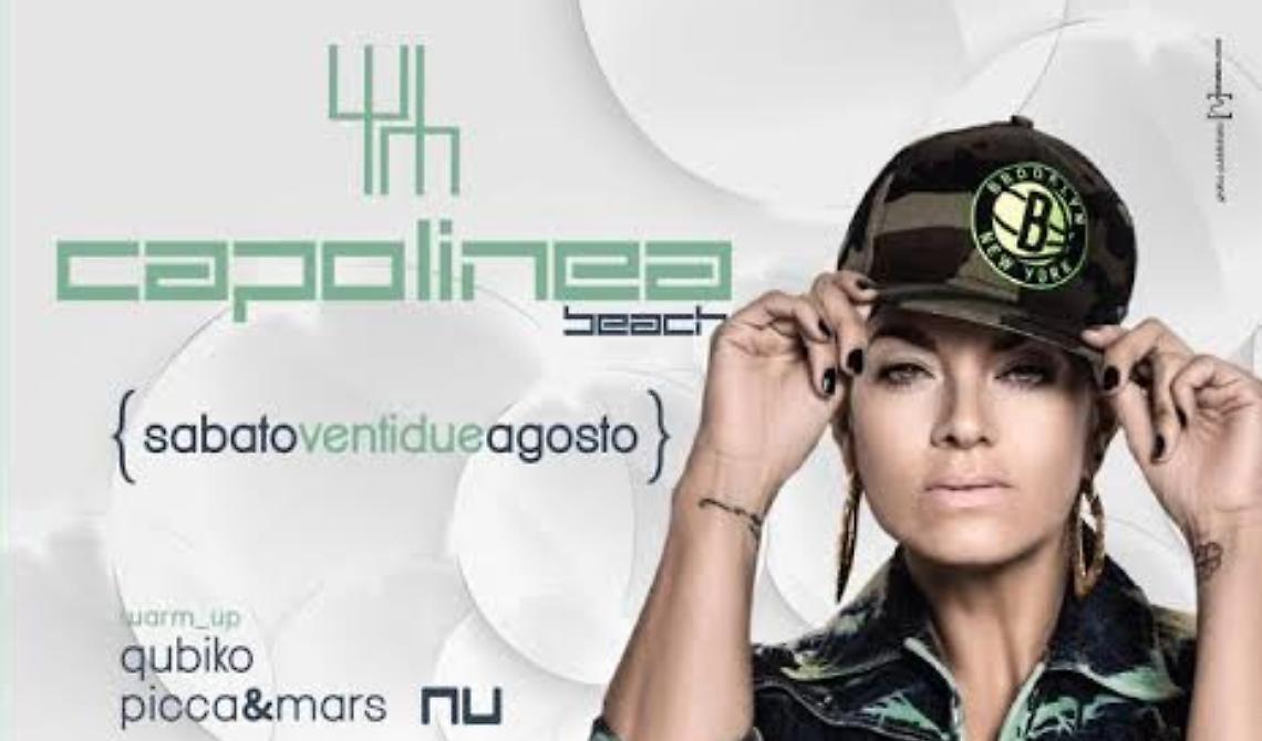 Ananè Vega al disco club Capolinea Beach