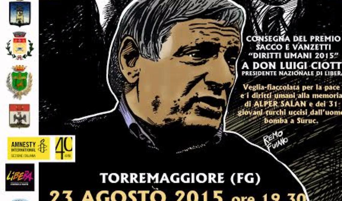A Don Ciotti il Premio 