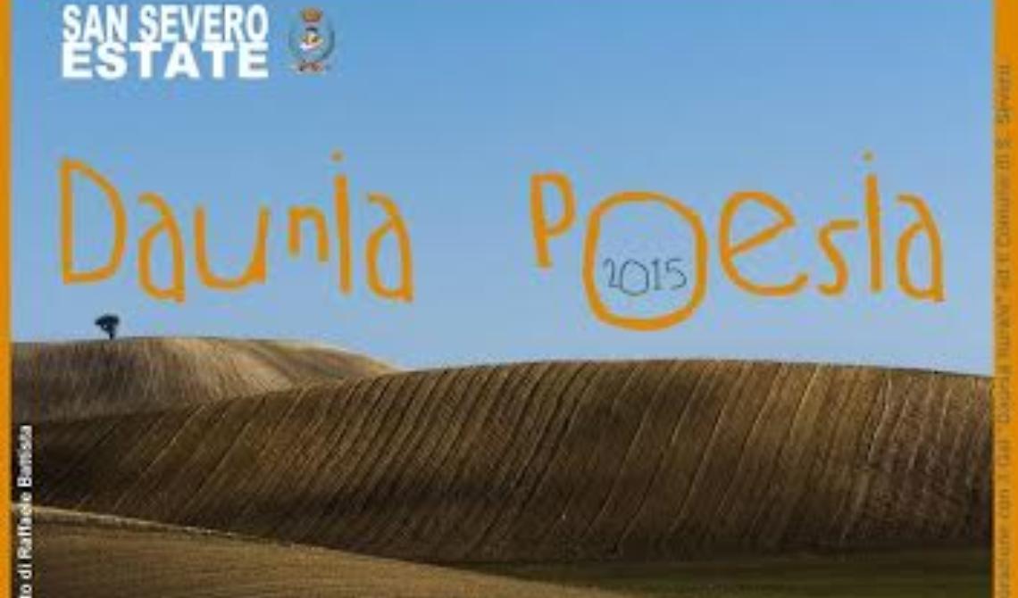 A San Severo torna il festival "DauniaPoesia"