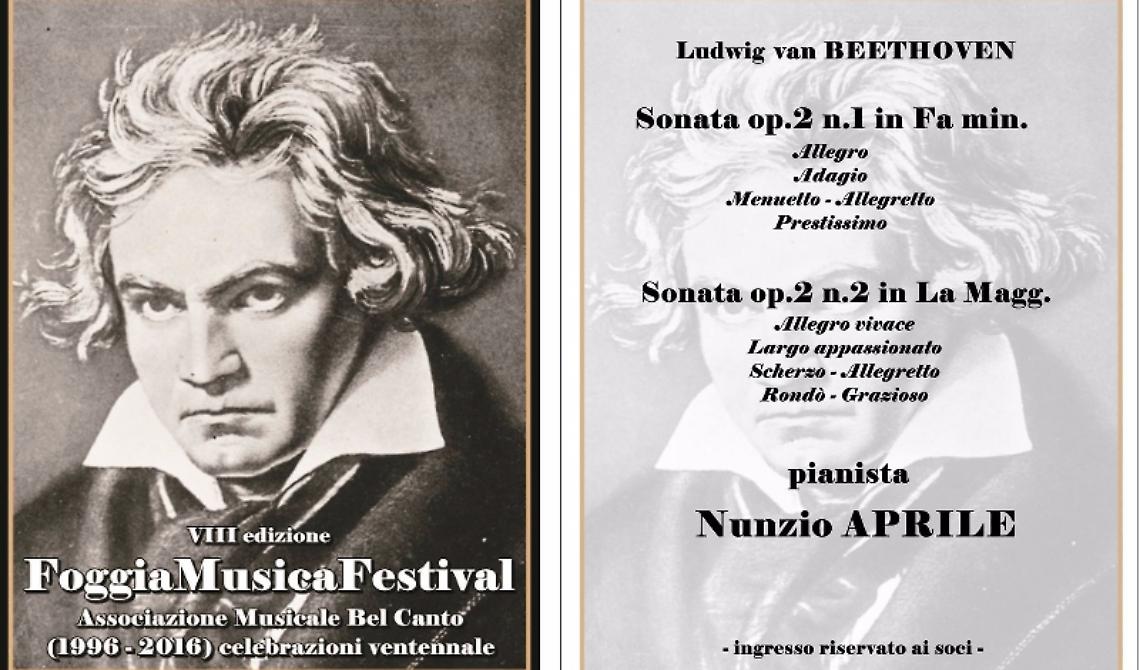 Riparte il Foggia Musica Festival sulle note di Beethoven