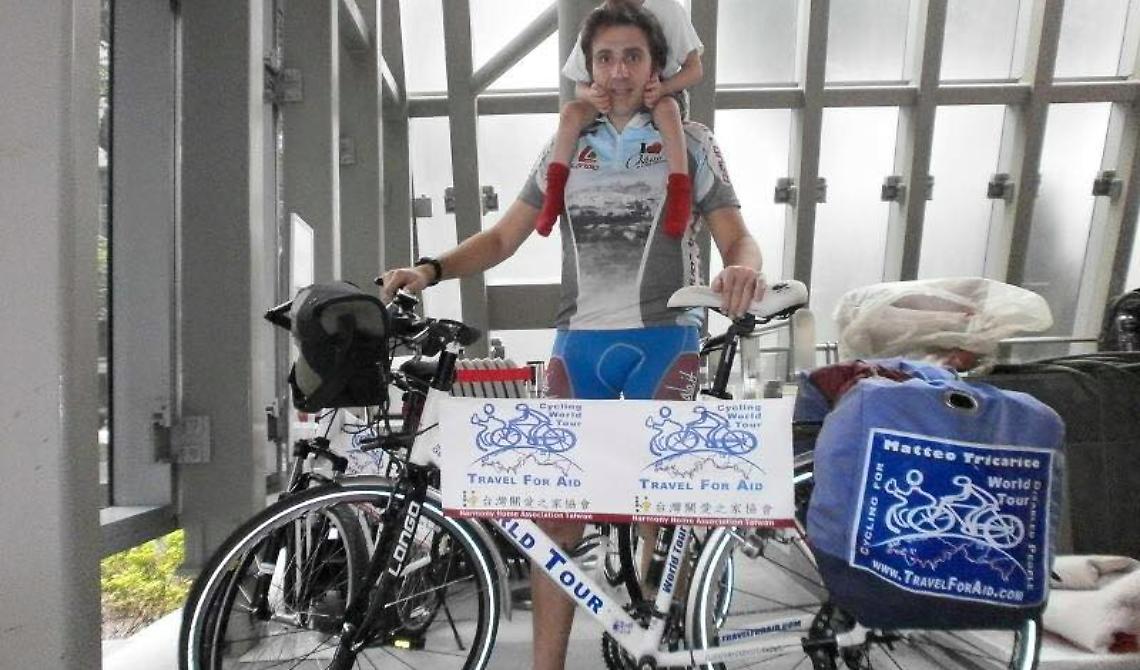 Domani i funerali di Matteo Tricarico, il manfredoniano che girava il mondo  in bicicletta per solidarietà