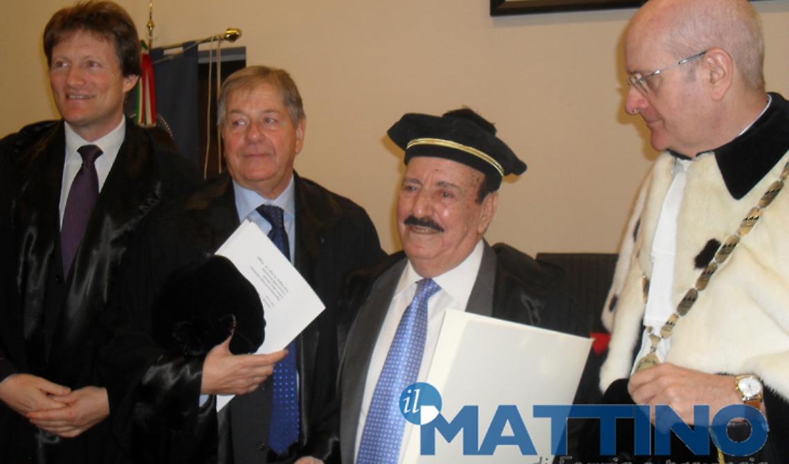 Unifg, Laurea honoris causa ad Alberto Mieli