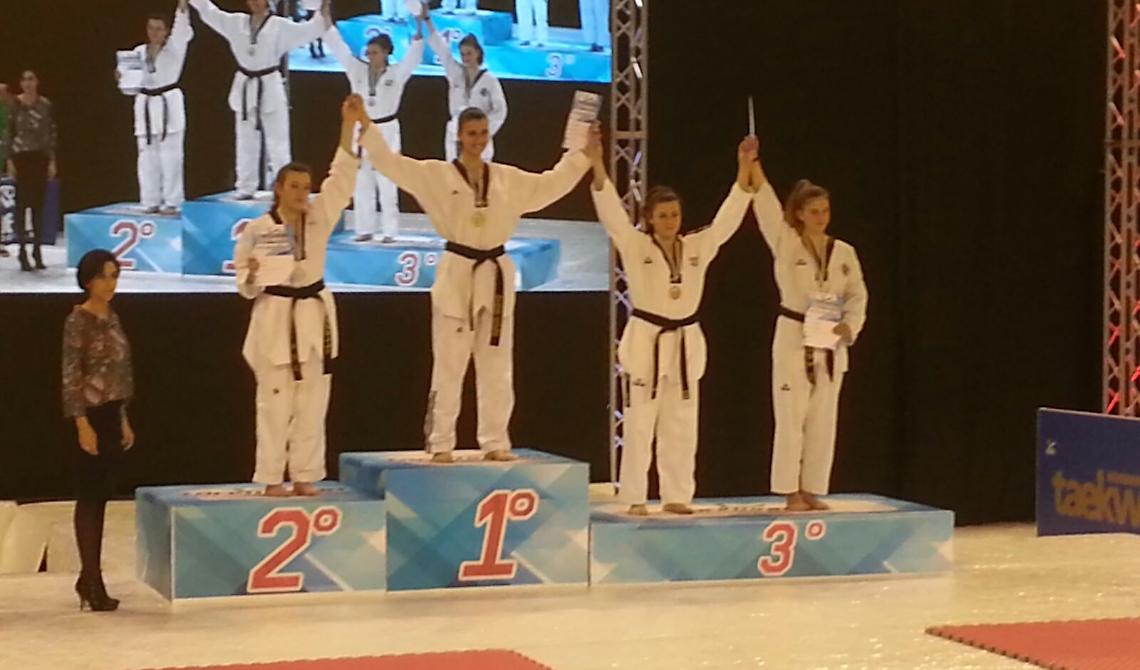 Maristella Smiraglia è campionessa italiana di Taekwondo